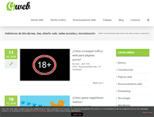 Tablet Screenshot of generacionweb.es
